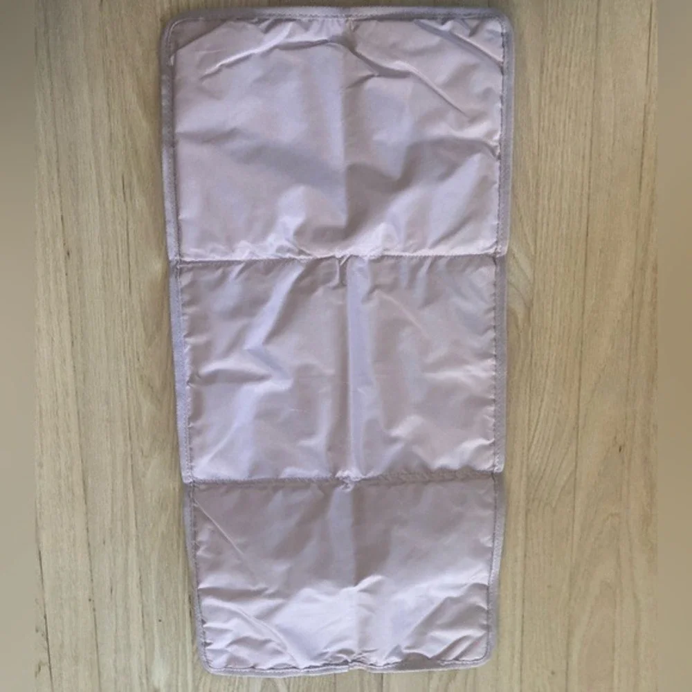 Freshly Picked Vegan Leather Baby Diaper Bag Changing Pad‎ Croc Pink Chic Edgy